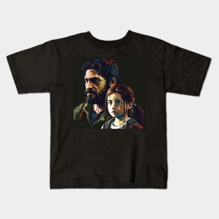 The Last of Us Pedro Pascal Joel inspired design Kids T-Shirt